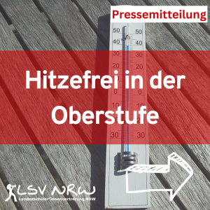 Read more about the article Pressemitteilung: Hitzefrei in der Oberstufe